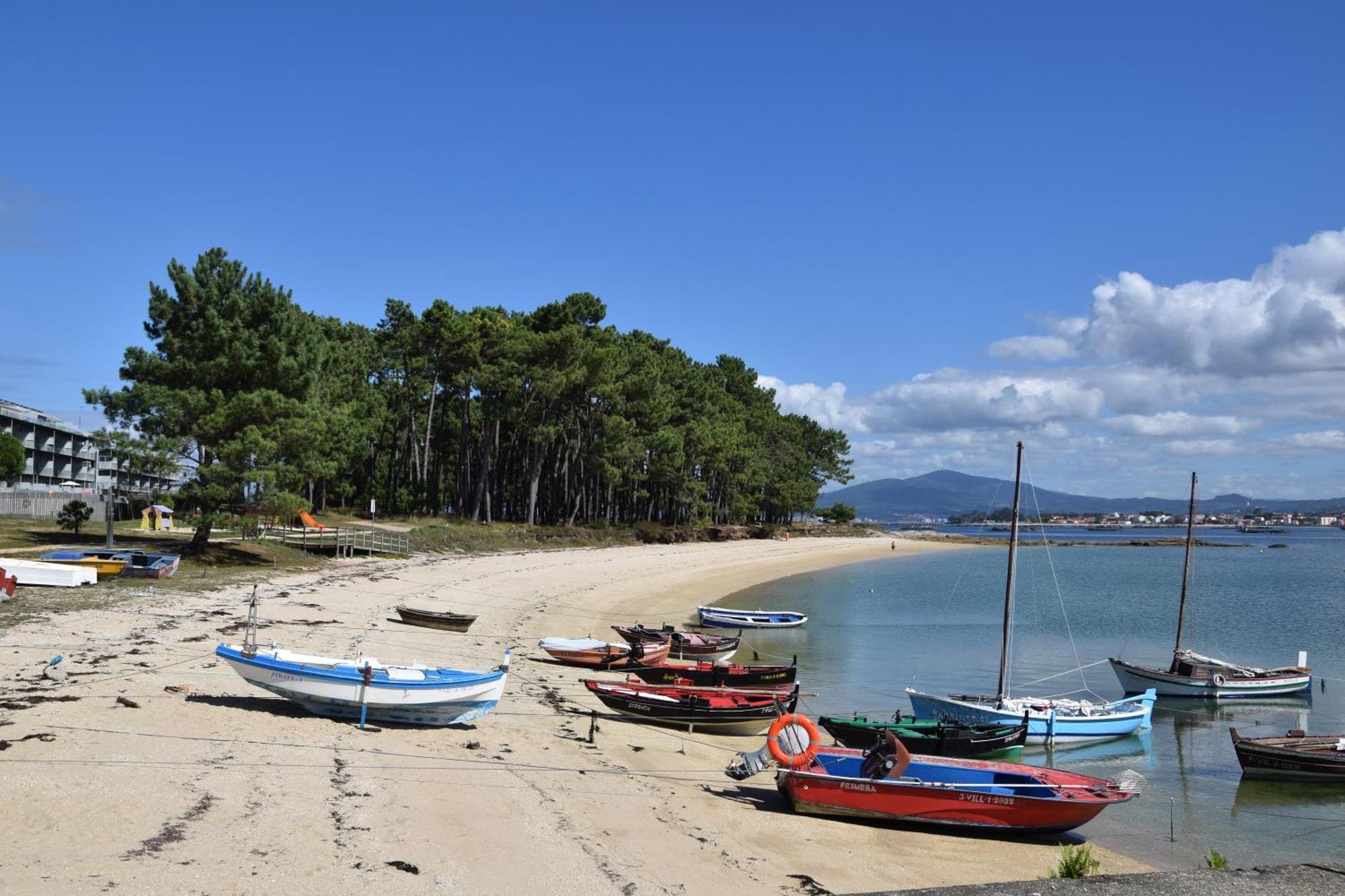 Apartamento De Mar Y Playa En Illa De Arousa מראה חיצוני תמונה