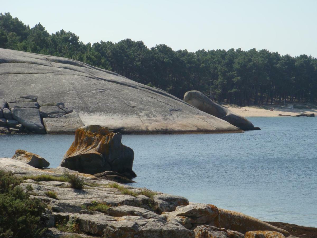Apartamento De Mar Y Playa En Illa De Arousa מראה חיצוני תמונה